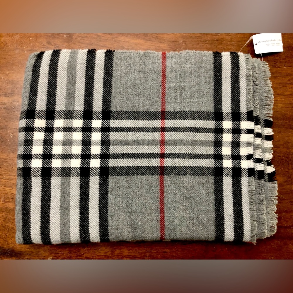 Classic Plaid Ruana